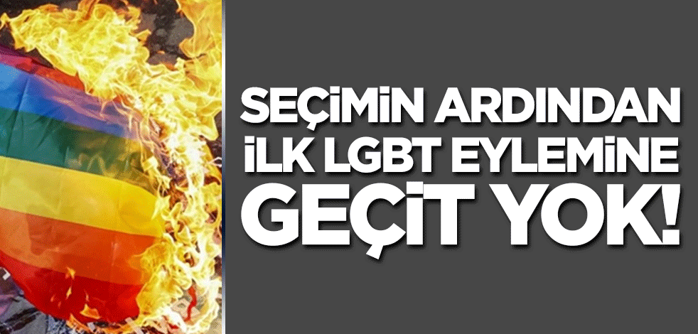 Halbu ki ne hayalleri vardı (!) Seçimin ardından ilk LGBT eylemine geçit verilmedi!