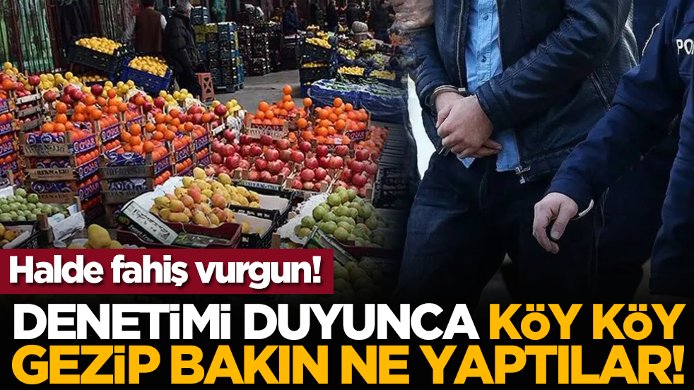 Halde fahiş vurgun! Denetimi duyunca köy köy gezip bakın ne yaptılar!