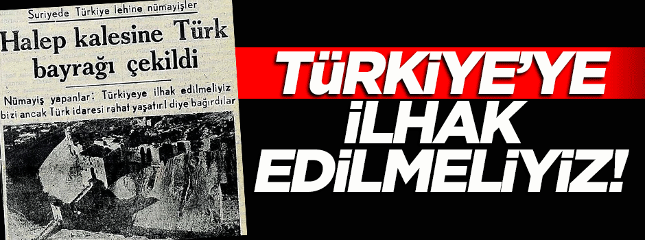 'Halep Kalesi'ne Türk bayrağı çekildi'