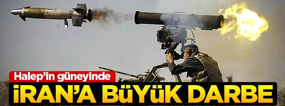 Halep'in güneyinde İran'a büyük darbe