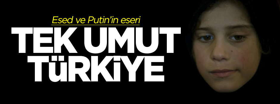Halep'ten kaçan Suriyelilerin dramı yürek burkuyor