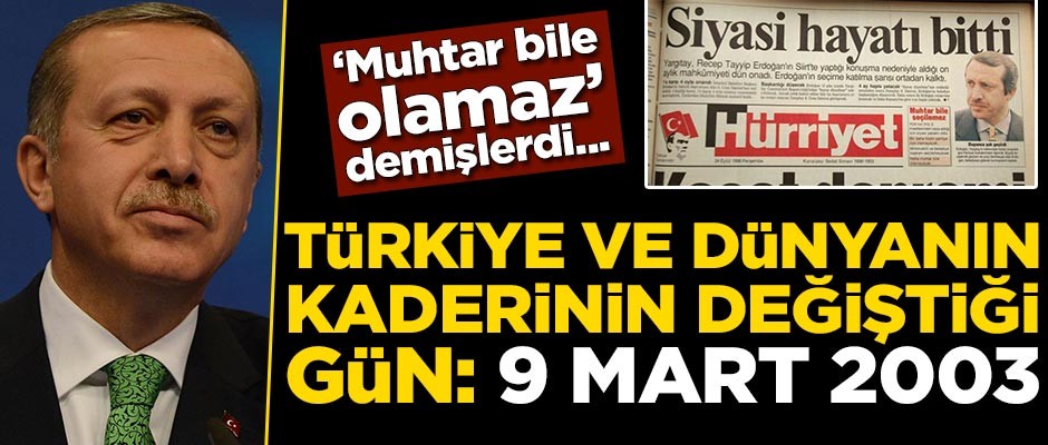 Halit Kanak yazdı: Türkiye ve dünyanın kaderinin değiştiği gün 9 Mart 2003