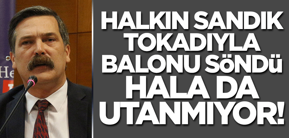 Halkın tokadını yedi daha utanmıyor! Balona sönen TİP'li Yusovic'ten 2. tur mesajı