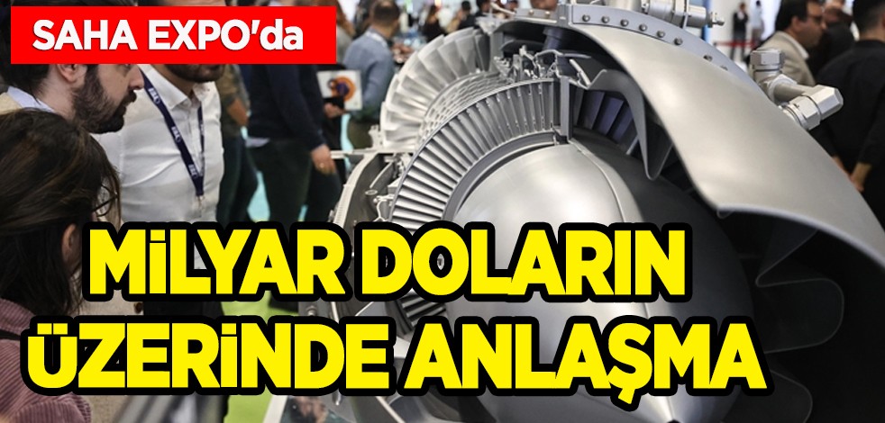 Haluk Bayraktar: SAHA EXPO'da yapılan anlaşmaların ekonomik büyüklüğü 1 milyar doları aştı