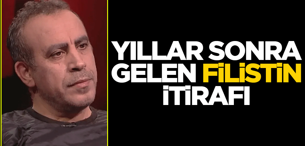 Haluk Levent'ten yıllar sonra Filistin itirafı