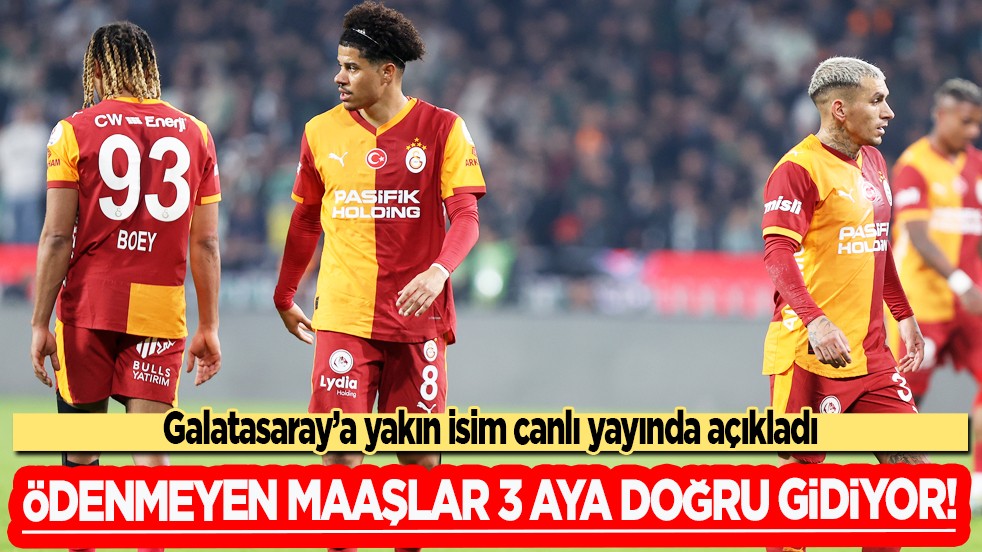 Haluk Yürekli açıkladı, yer yerinden oynayacak... Galatasaray’da ödenmeyen maaşlar 3 aya doğru gidiyor