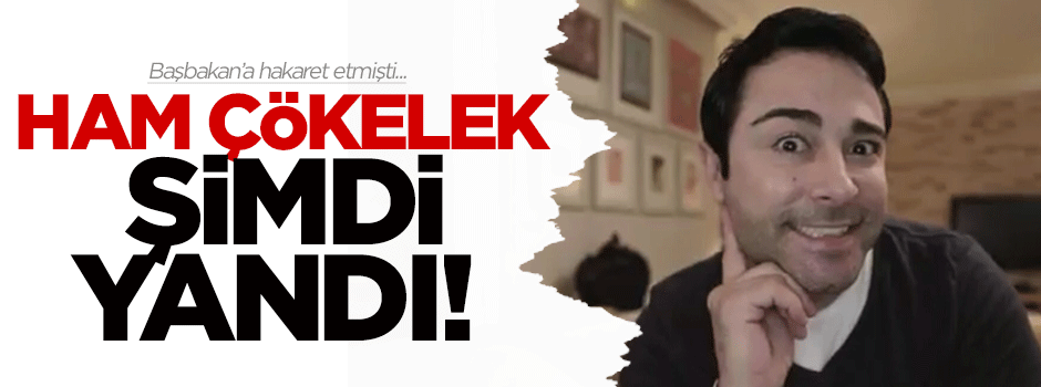 Ham çökelek şimdi yandı