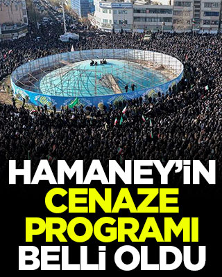 Hamaney’in cenaze programı belli oldu