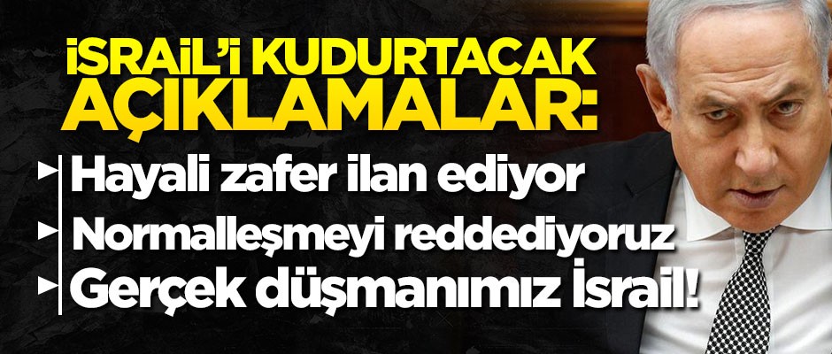 Hamas Sözcüsü Sami Ebu Zuhri'den İsrail hakkında sert açıklamalar
