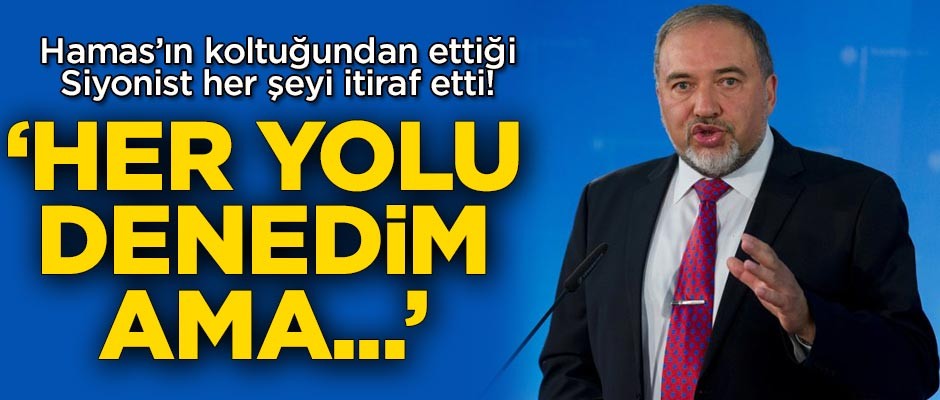 Hamas'ın koltuğundan ettiği Siyonist konuştu!