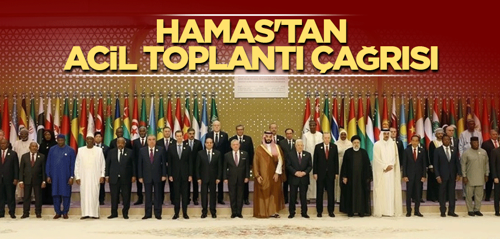 Hamas'tan acil toplantı çağrısı