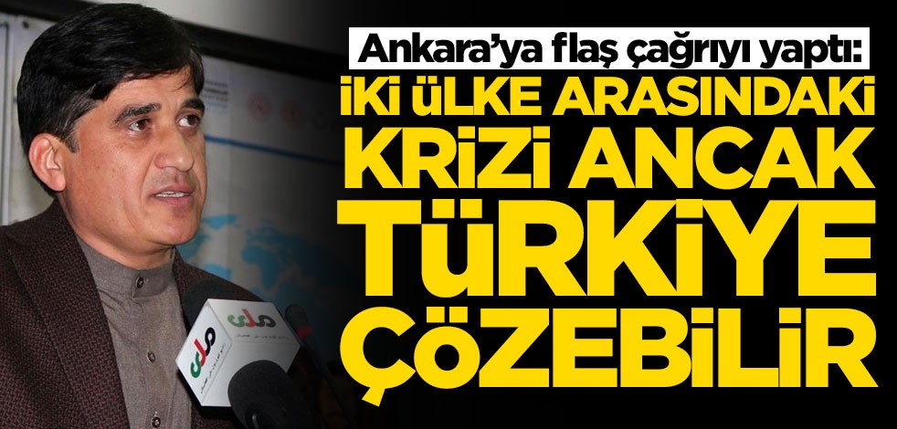 Hamiduddin Yoldaş'tan flaş açıklama: İki ülke arasındaki krizi Türkiye çözebilir