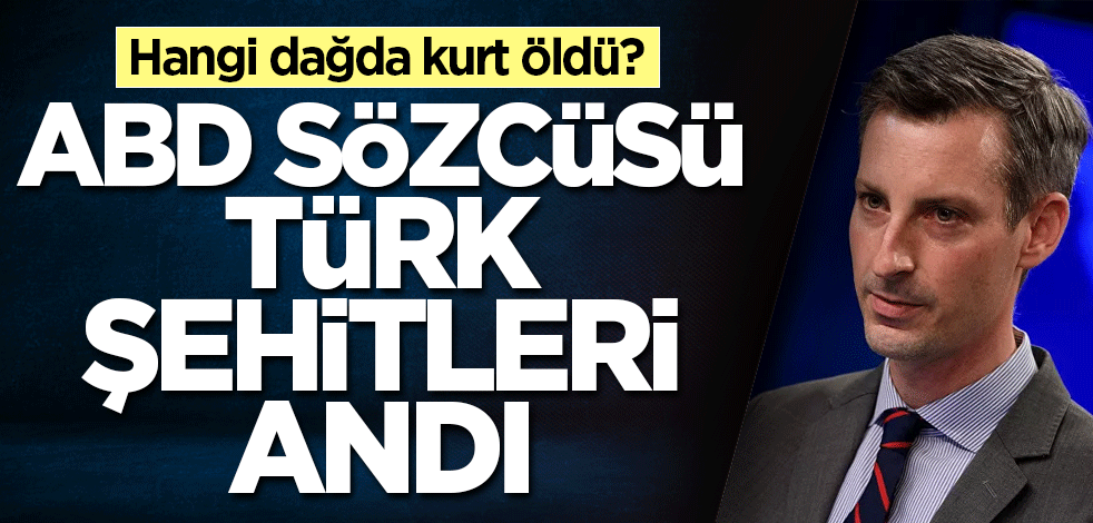 Hangi dağda kurt öldü? Sözcü Price Türk şehitlerini andı