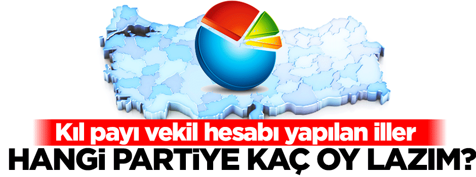 Hangi partiye kaç oy lazım?