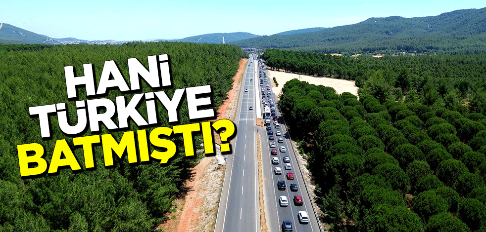 Hani Türkiye batmıştı? Muğla’ya 3 günde 140 bin araç giriş yaptı