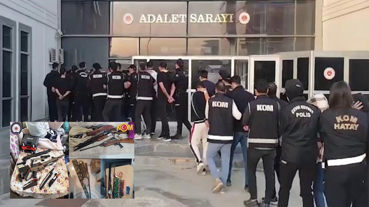 Haraç ve fuhuş çetesi çökertildi 28 kişi gözaltında