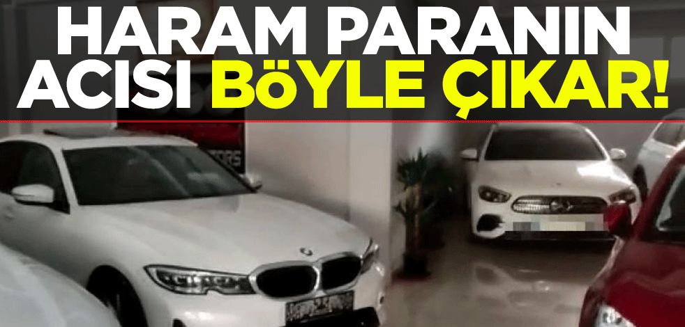 Haram paranın acısı böyle çıkar! 8 ilde dev operasyon