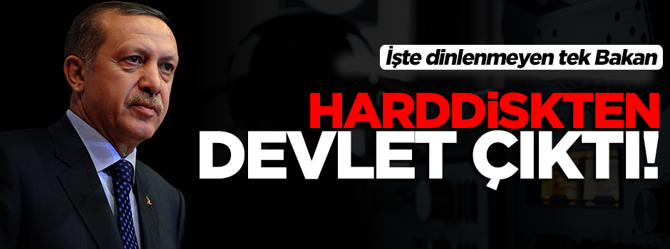 Harddiskten devlet çıktı