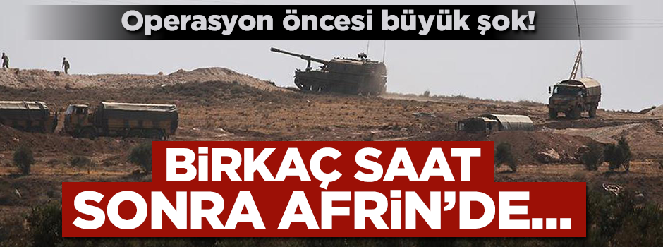 Harekât öncesi PKK/YPG'ye şok! Teslim oldu