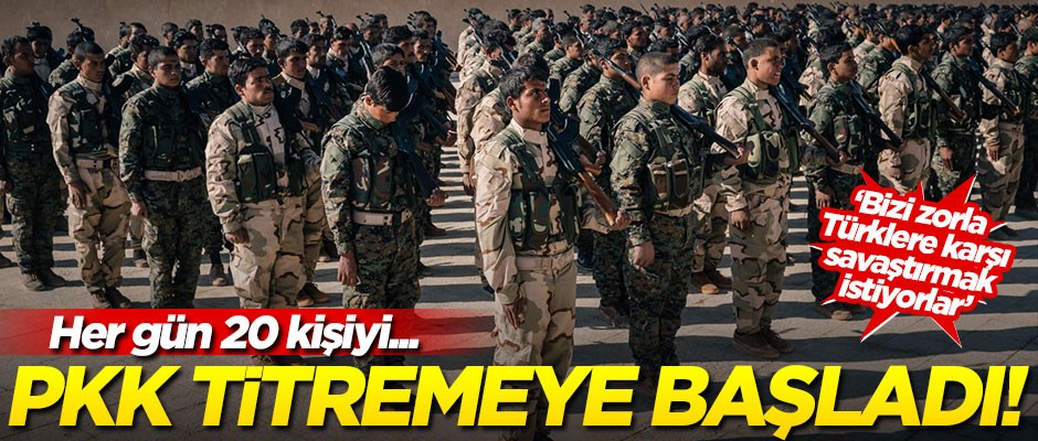 Harekat öncesi teröristler titremeye başladı! Her gün 20 kişiyi...