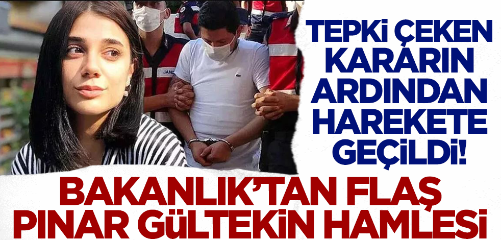 Harekete geçildi! Bakanlık'tan Pınar Gültekin hamlesi