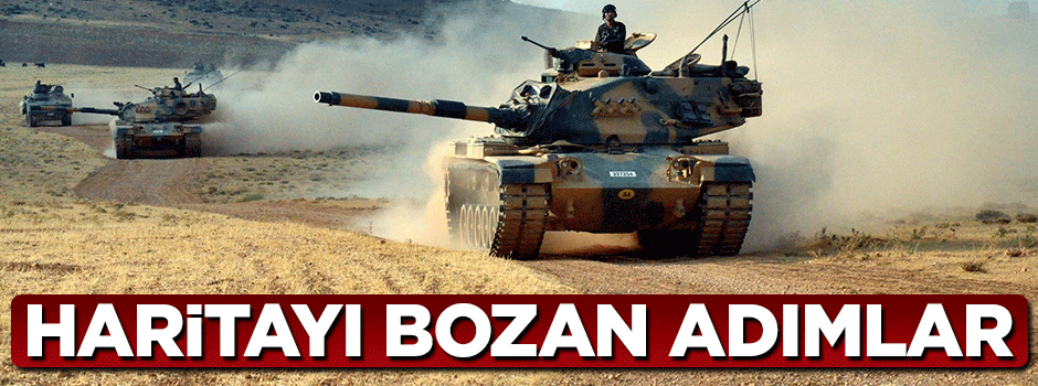 Haritayı bozan adımlar