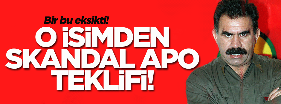 Hasan Cemal'den skandal 'Apo' teklifi