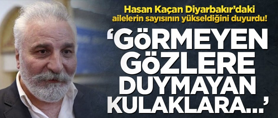 Hasan Kaçan sosyal medyadan paylaştı! Evlat nöbetinde aile sayısı 50 oldu