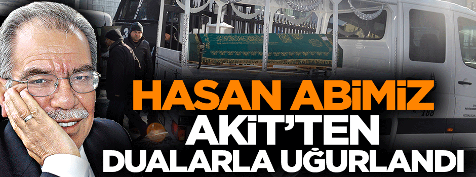 Hasan Karakaya için Akit'te tören düzenlendi