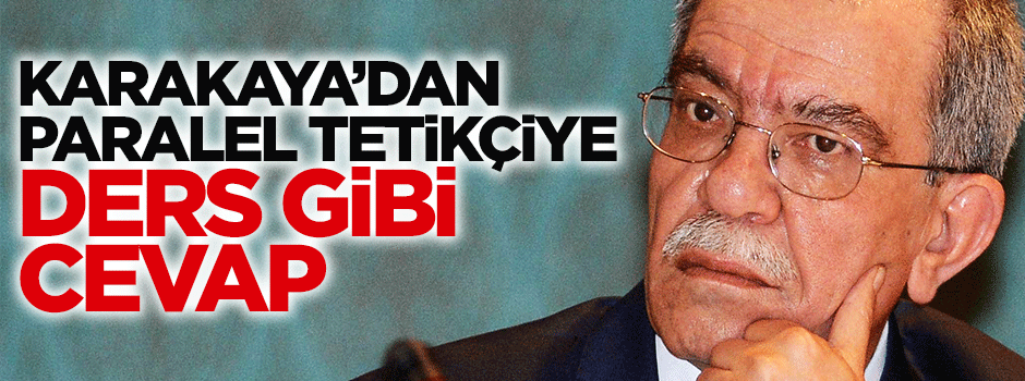 Hasan Karakaya'dan Gönültaş'a 'ders' gibi cevap