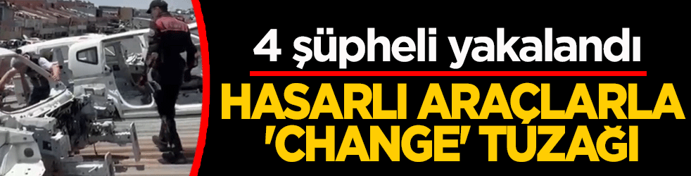Hasarlı araçlarla 
