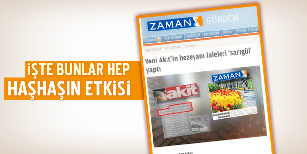 Zaman gazetesi, okuduğunu da anlamayacak kadar pespayeleşti