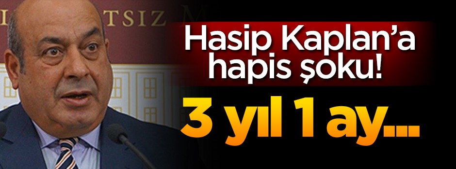 Hasip Kaplan'a bir şok daha! Uygun bulundu...