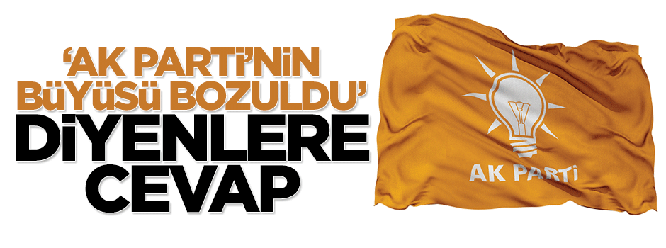 Haşmet Baboğlu'ndan 'AK Parti'nin büyüsü bozuldu' diyenlere cevap