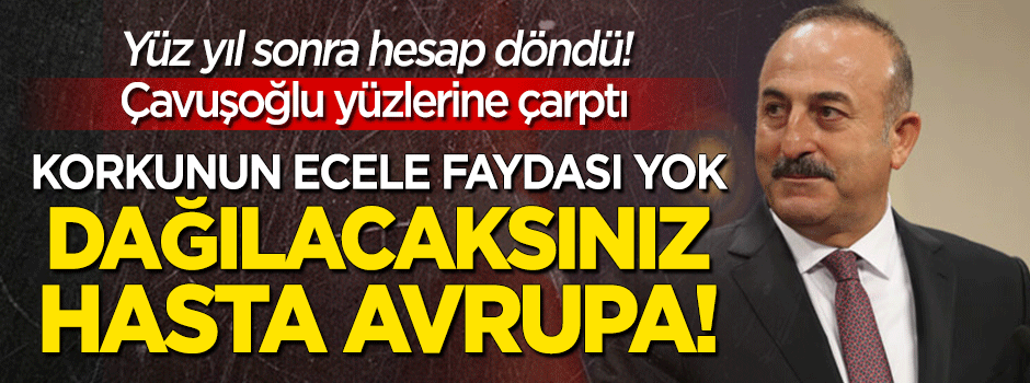 Hasta Avrupa uçuruma gidiyor