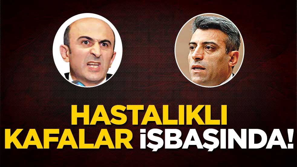 Hastalıklı kafalar işbaşında!