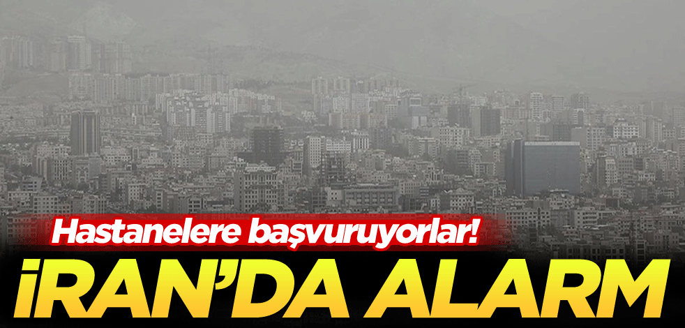 Hastanelere başvuruyorlar! İran'da alarm