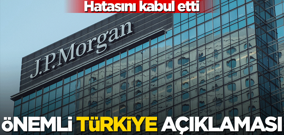 Hatasını kabul etti! Türkiye beklentisini yükselttiler