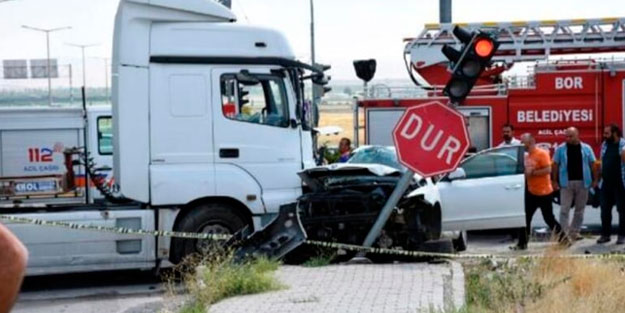 Hatay İl Emniyet Müdürü trafik kazası geçirdi!