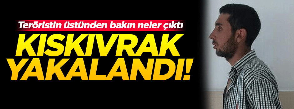 Hatay'da bir PKK'lı terörist yakalandı