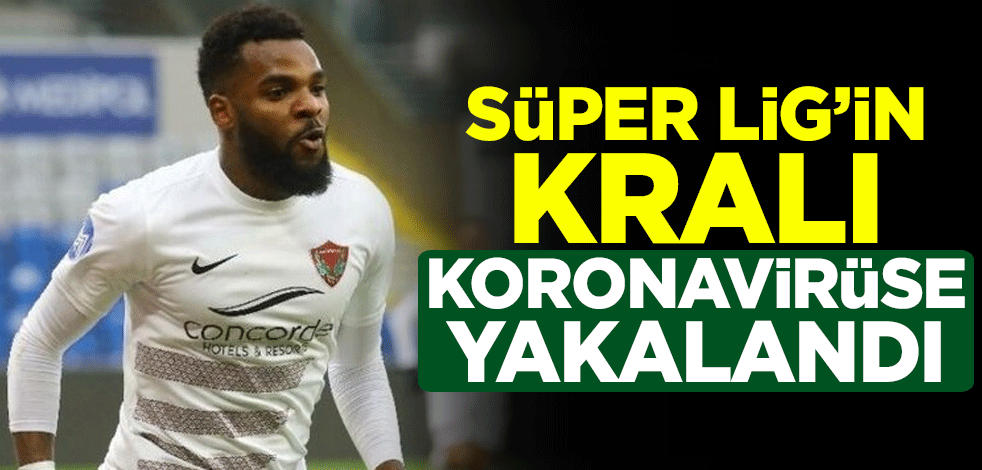 Hatayspor’un golcü ismi Aaron Boupendza'nın koronavirüs testi pozitif çıktı
