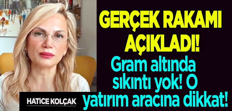 Hatice Kolçak bu kez kripto para ile ilgili gerçek rakamı açıkladı! Ben olsam bunu yaparım