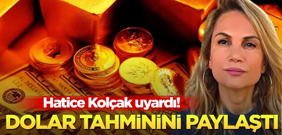 Hatice Kolçak uyardı: Dolarda 2024 tahminini paylaştı