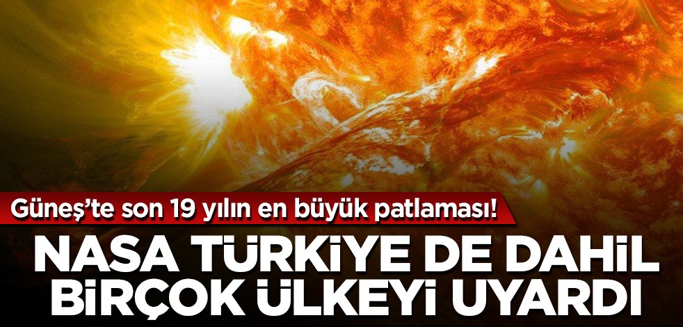 Hava Forum son dakika olarak duyurdu: Güneş'te büyük patlama! Türkiye'yi de uyardılar