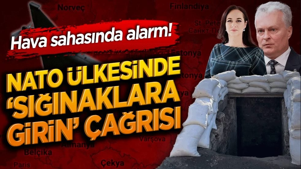 Hava sahasında alarm! NATO ülkesinde ‘sığınaklara girin’ çağrısı