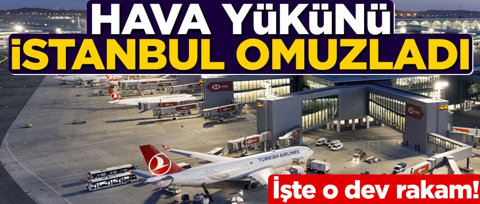 Hava trafiğinin yükünü İstanbul'daki havalimanları omuzladı