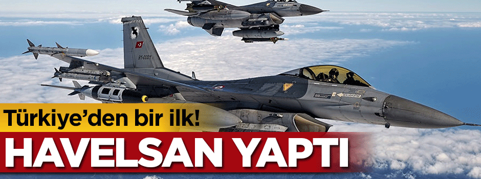 HAVELSAN yaptı... Türkiye'den bir ilk!