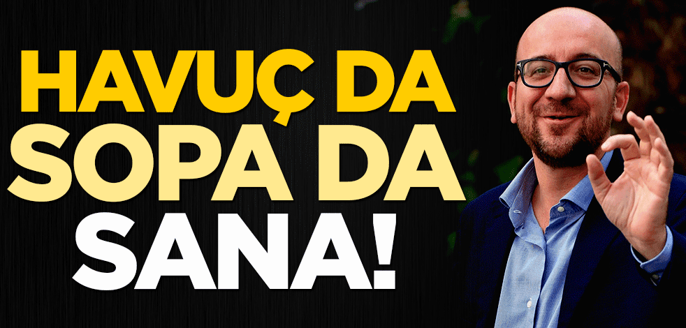 Havuç da sopa da sana!