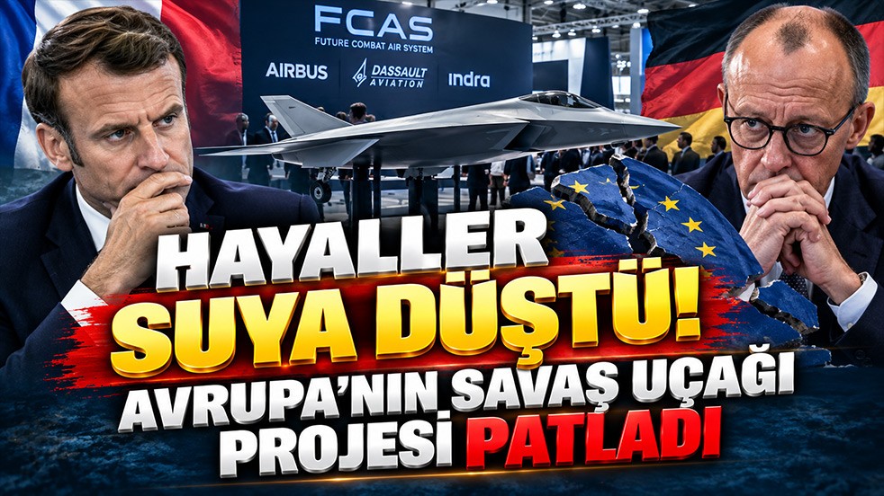 Hayaller suya düştü! Avrupa’nın savaş uçağı projesi patladı