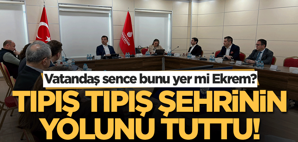 Hayalleri suya düşünce İstanbul'un yolunu tuttu! Vatandaş bunu yer mi Ekrem?